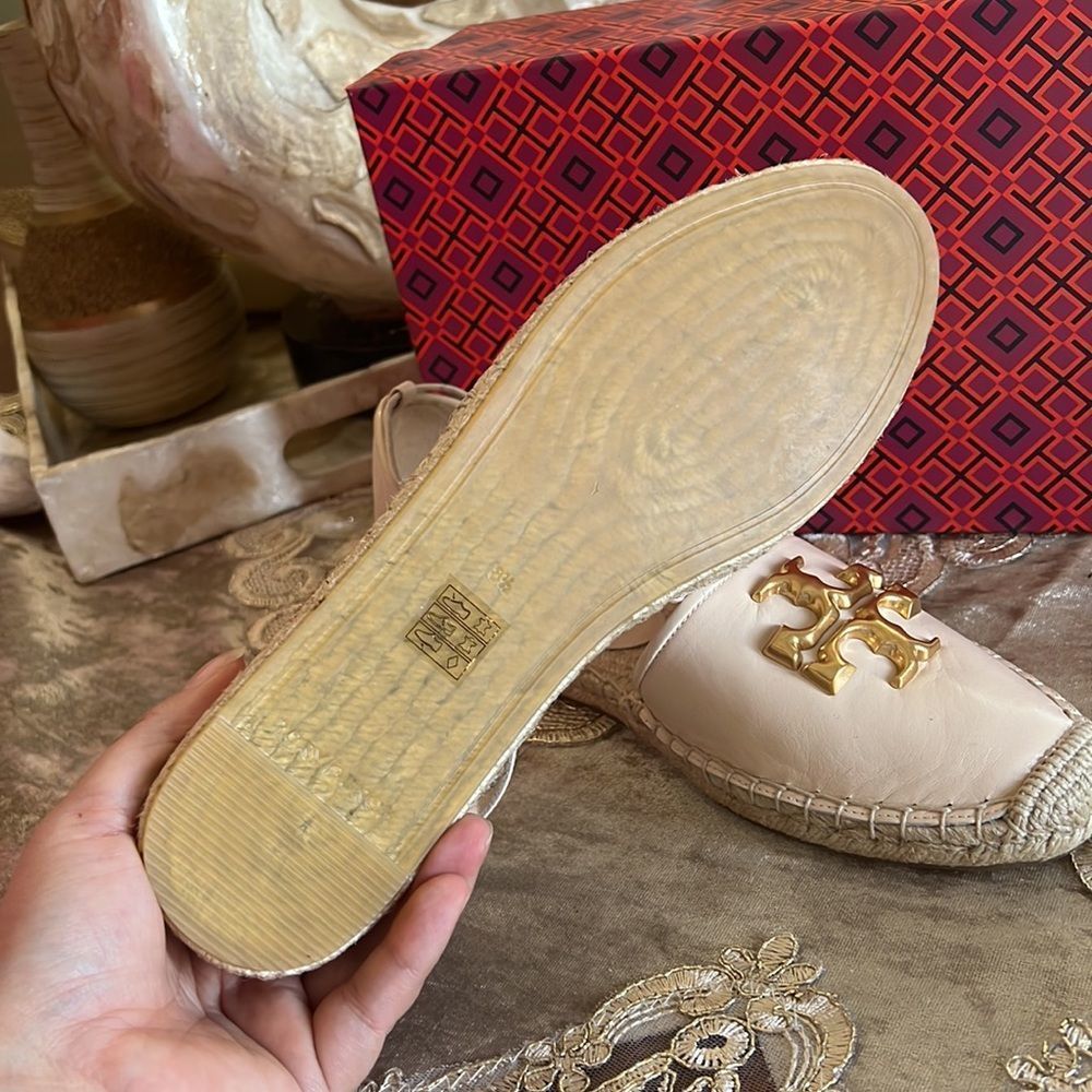 Tory Burch Eleanor leather espadrille - Picture 6 of 12
